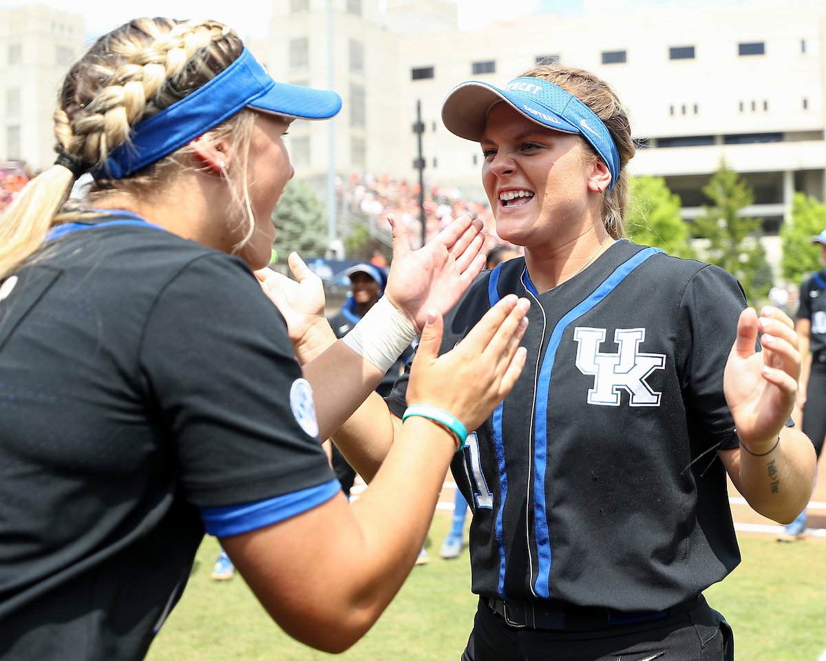 Erin Coffel.Kentucky defeats Virginia Tech 5-4.Photo by Grace Bradley | UK Athletics