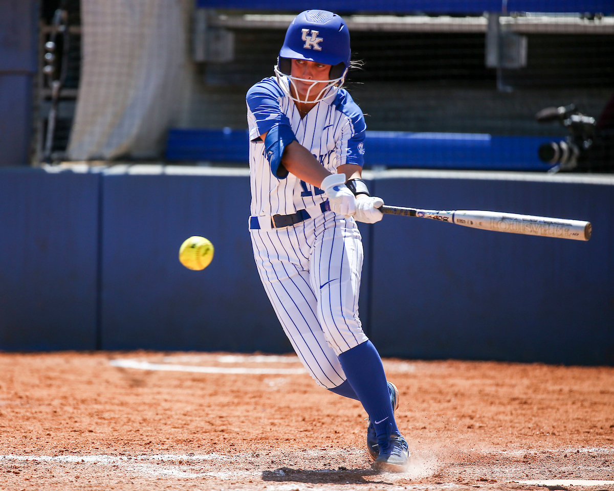 Margaret Tobias.

Kentucky defeats Mississippi State 9-5.

Photo by Sarah Caputi | UK Athletics
