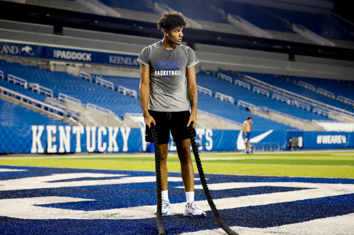 Dontaie Allen.

Final summer workout.

Photos by Chet White | UK Athletics