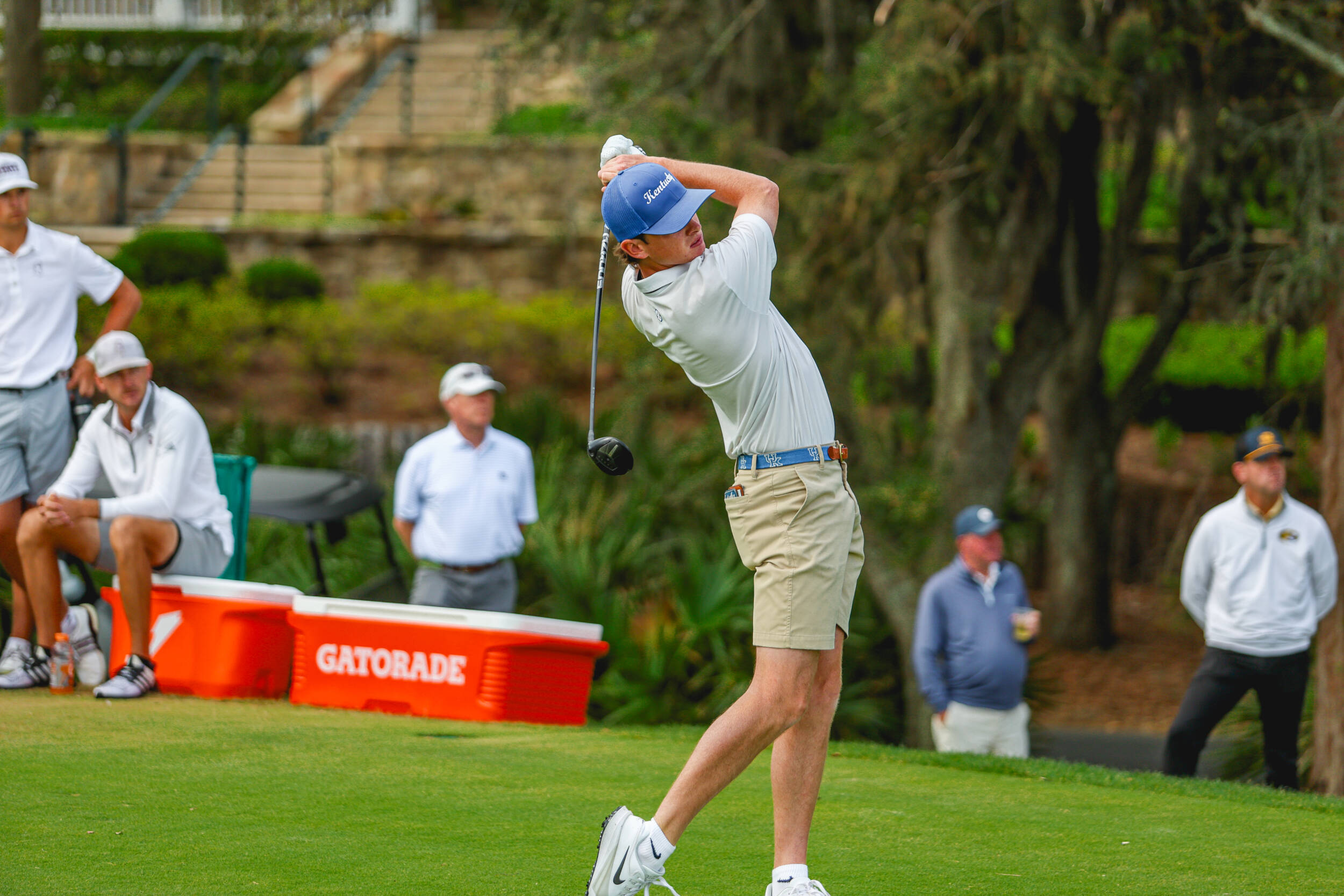 Jacob Lang Posts Kentucky’s Low Round on Day One of SEC Championship