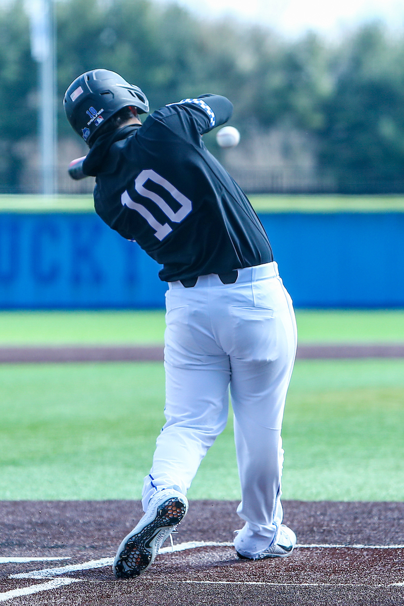 Hunter Jump.

Kentucky defeats Georgia 18-5.

Photo by Sarah Caputi | UK Athletics