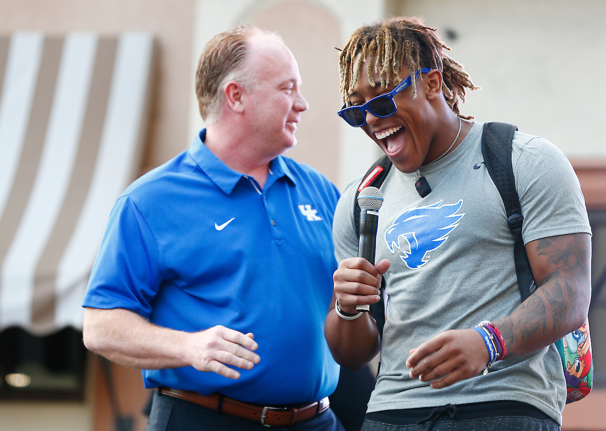 2018 Citrus Bowl pep rally.

Photo by Chet White | UK Athletics
