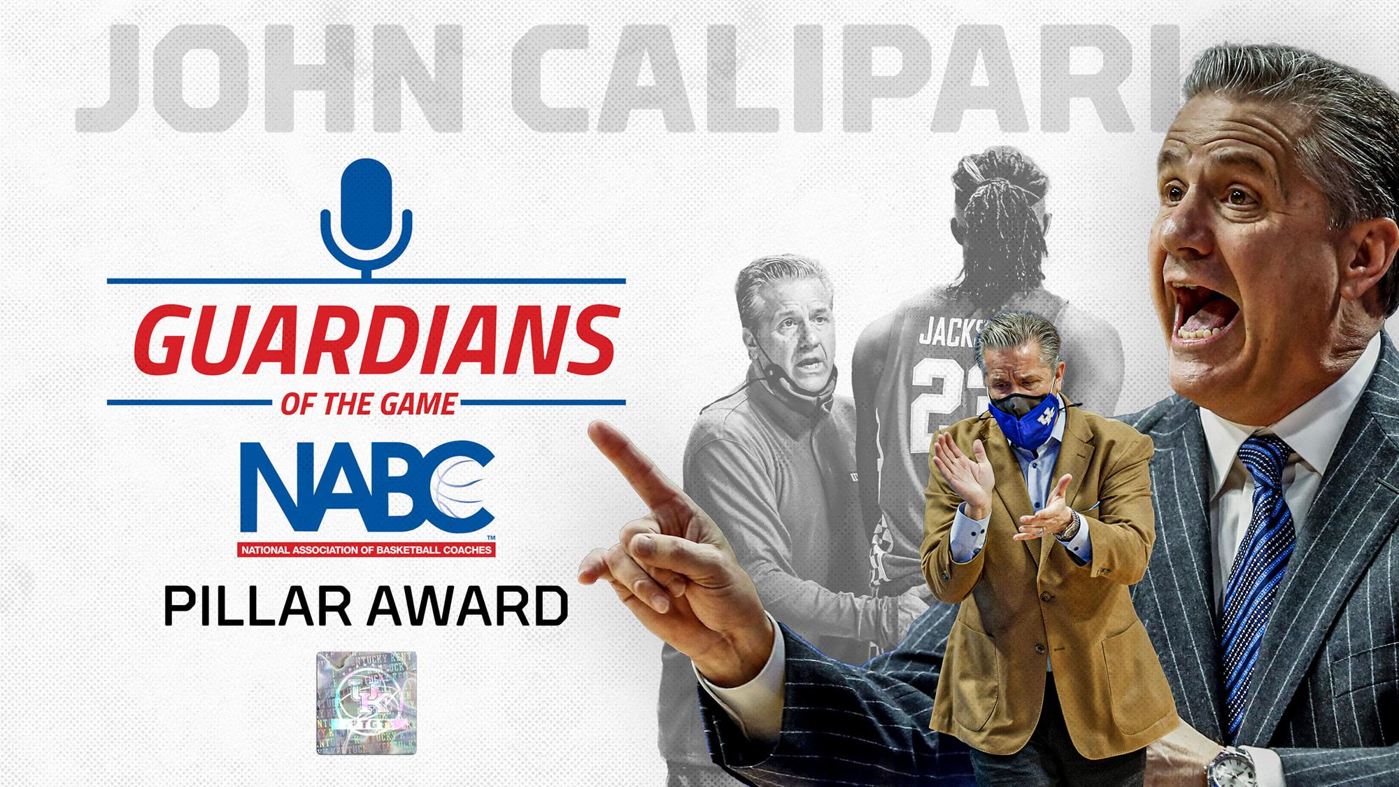 Calipari to Receive NABC Guardians of the Game Pillar Award