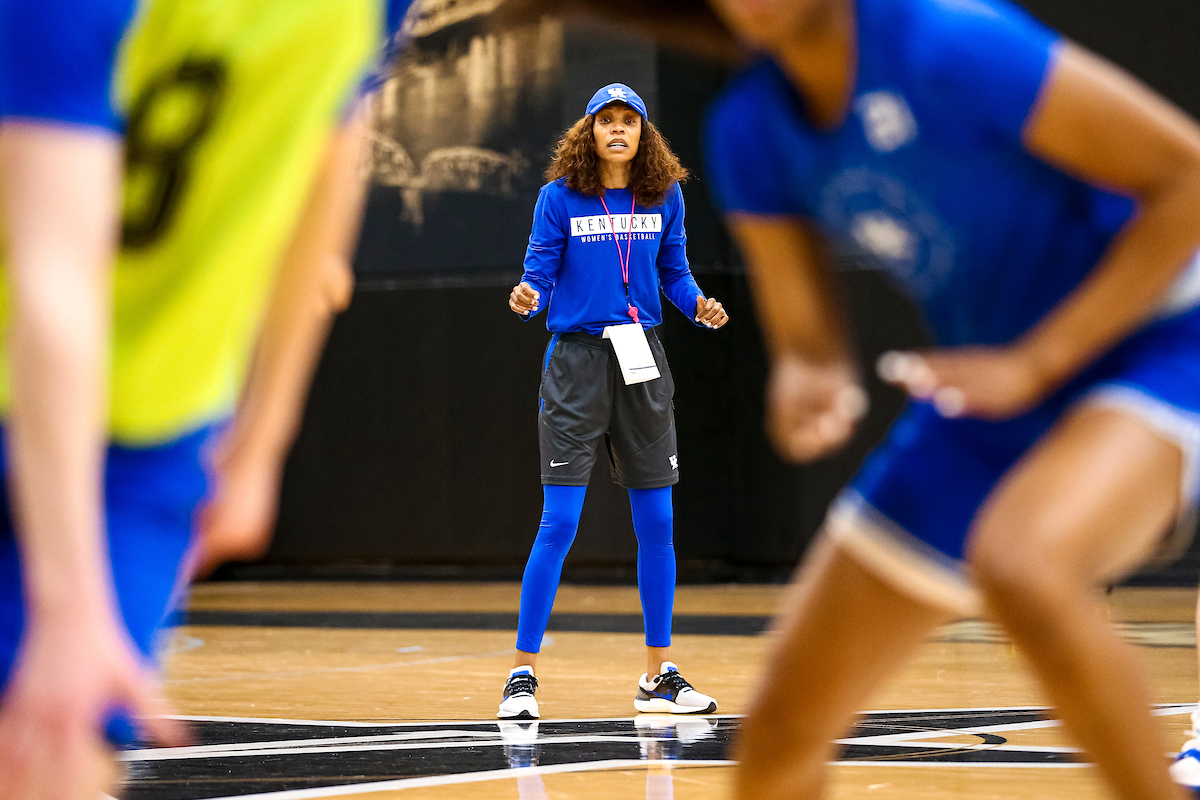 Kyra Elzy.

Kentucky Practice and Vanderbilt for the SEC Tournament.

Photo by Eddie Justice | UK Athletics