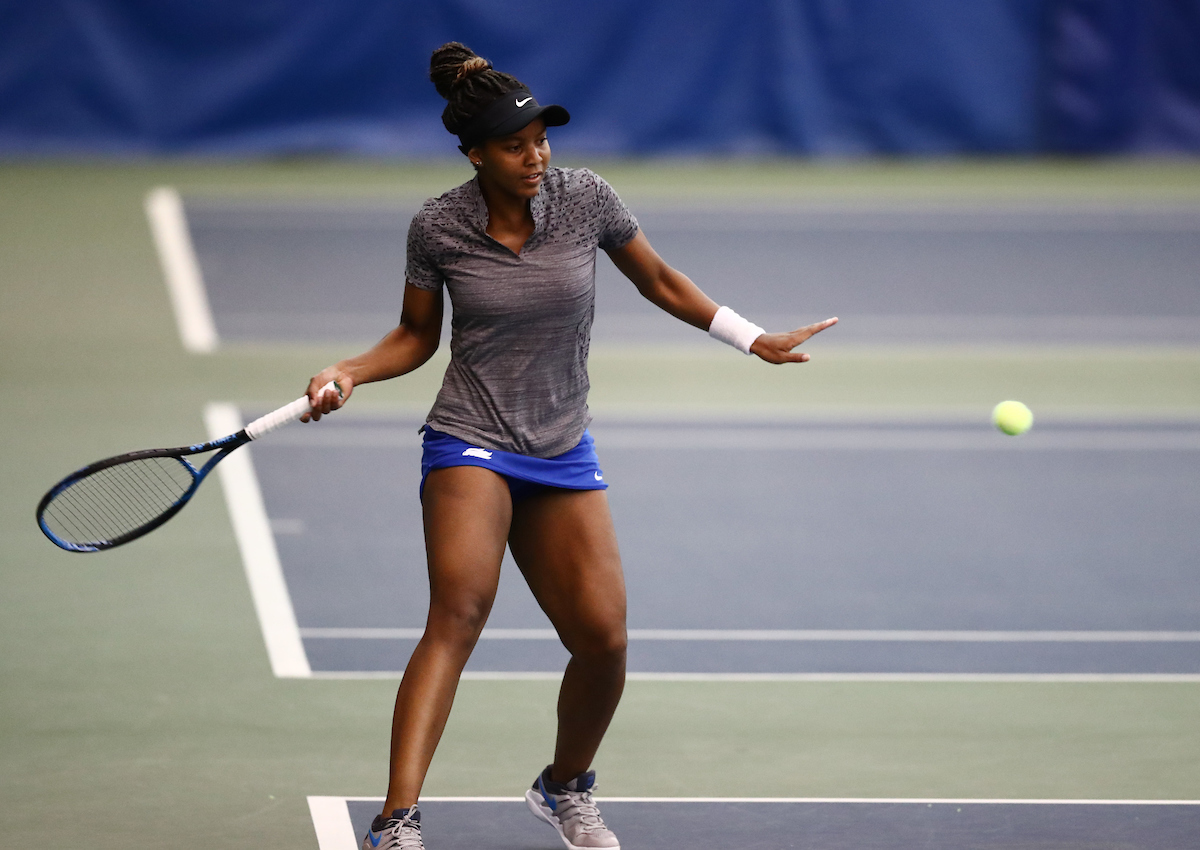 LESEDI JACOBS.

The University of Kentucky women's tennis team host Marshall. 


Photo by Elliott Hess | UK Athletics