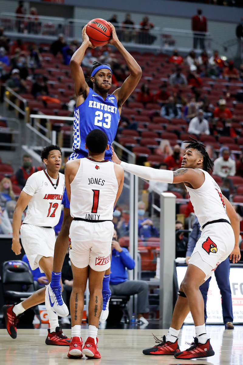 Isaiah Jackson.

Kentucky loses to Louisville 62-59.

Photo by Chet White | UK Athletics
