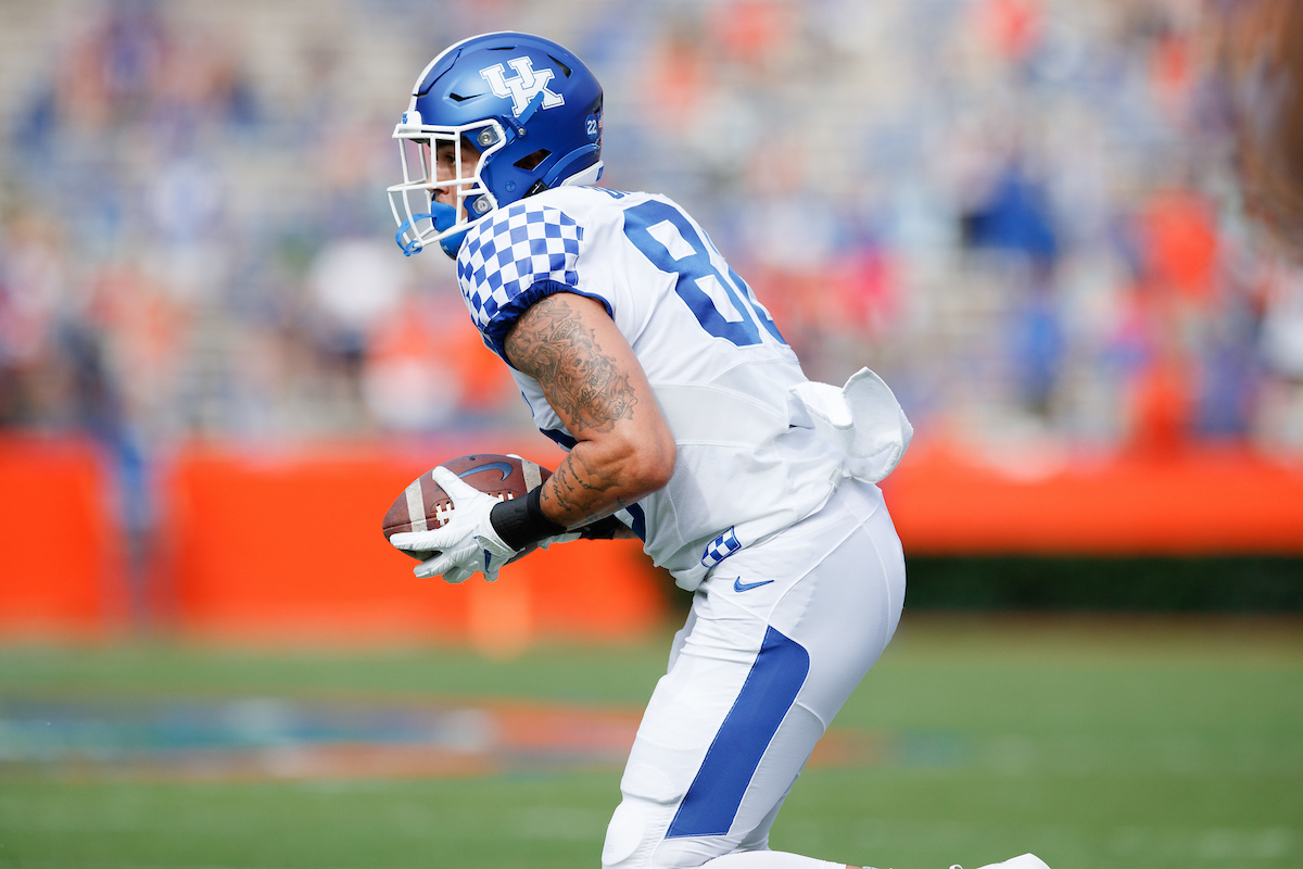 KEATON UPSHAW.

Kentucky falls to Florida, 34-10.

Photo by Elliott Hess | UK Athletics