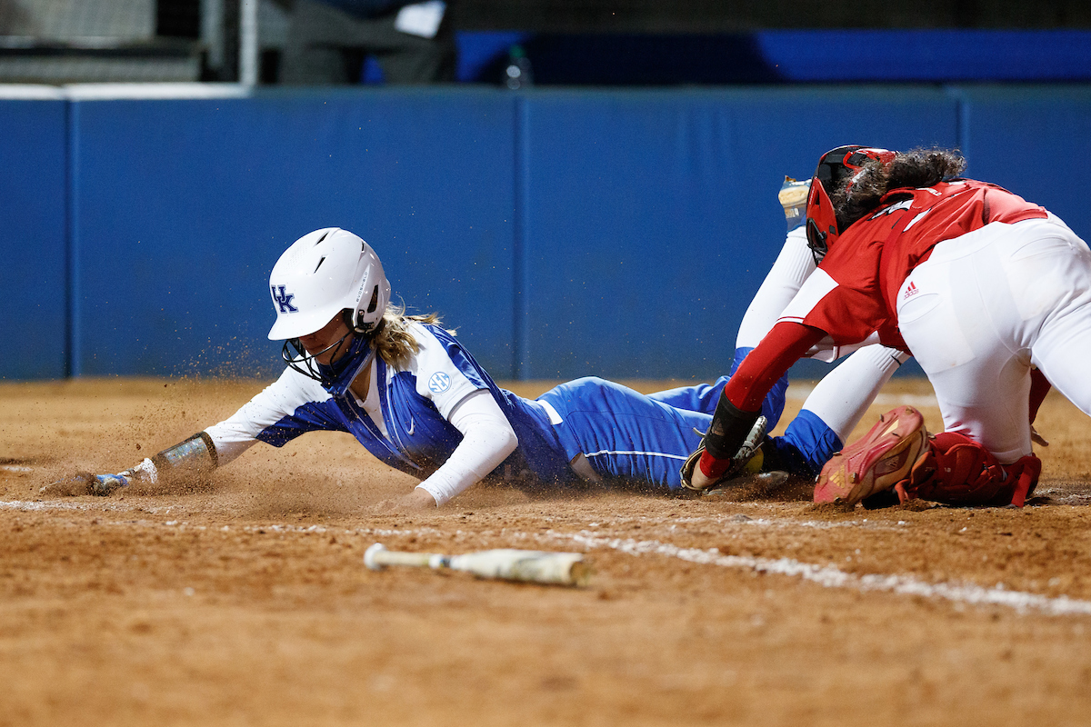 TATUM SPANGLER.

Kentucky beats UofL 6-5.

Photo by Elliott Hess | UK Athletics