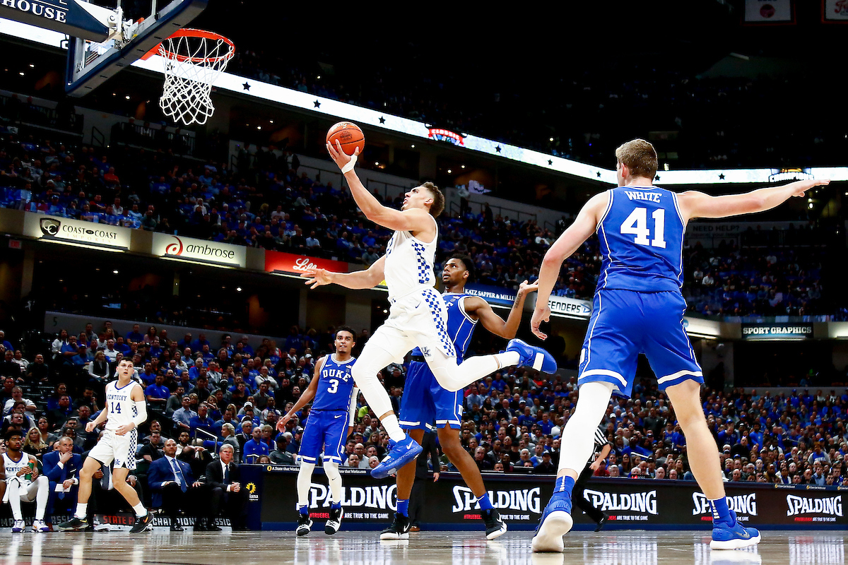 Reid Travis.

Men's basketball falls to Duke 118-84.

Photo by Chet White | UK Athletics
