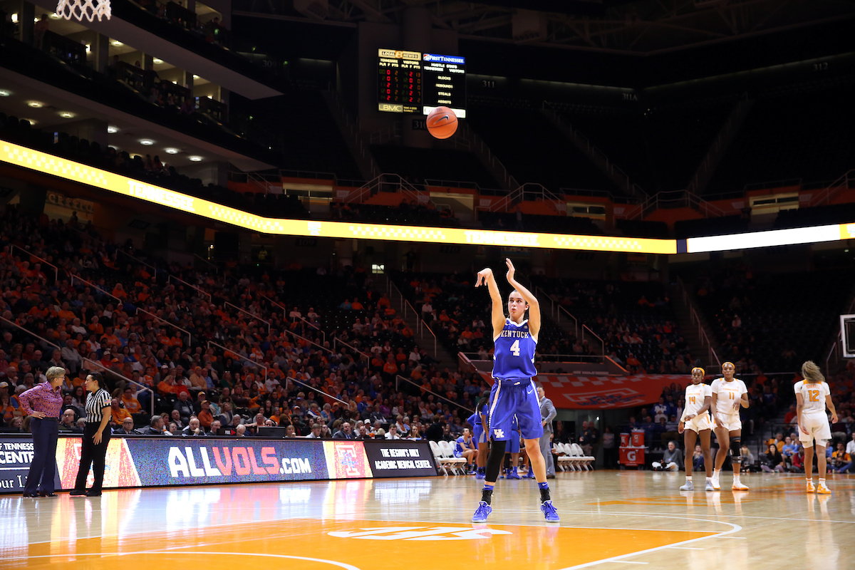 Maci Morris
The UK Women's Basketball team beats Tennessee 73-71. 

Photo by Britney Howard  | UK Athletics