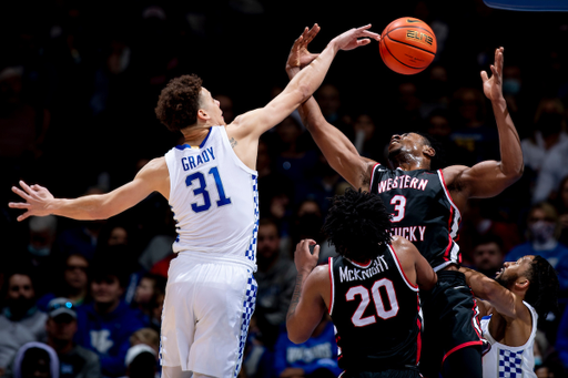 Kellan Grady.

Kentucky beat WKU 95-60.

Photos by Chet White | UK Athletics