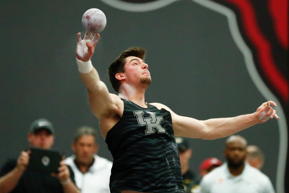 Noah Castle.

Day one of the 2019 SEC Indoor Track and Field Championships.

Photo by Chet White | UK Athletics