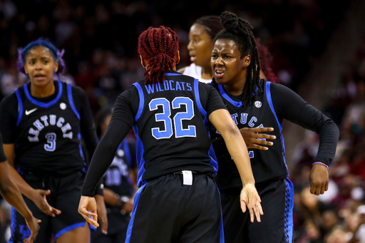 Amanda Paschal.

Kentucky falls to South Carolina 99-72.  

Photo by Eddie Justice | UK Athletics