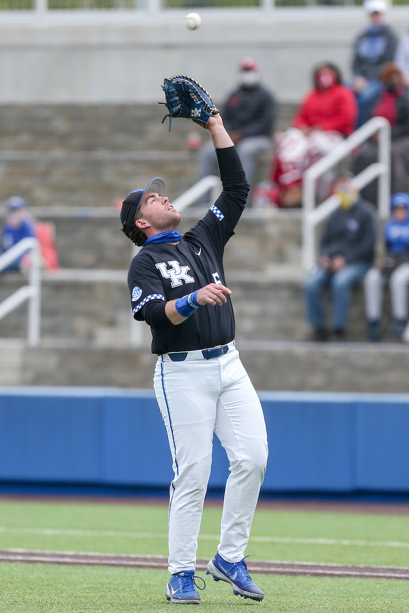 TJ Collett. 

Kentucky loses to Alabama 10 - 1.

Photo by Sarah Caputi | UK Athletics