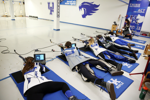 Team
Rifle competes against NC State on Friday, November 9, 2018 .

Photo by Britney Howard  | UK Athletics