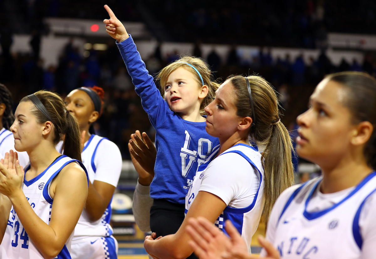 Saylor Rose 

Kentucky beats Stetson 67-48. 

Photo by Britney Howard | Staff
