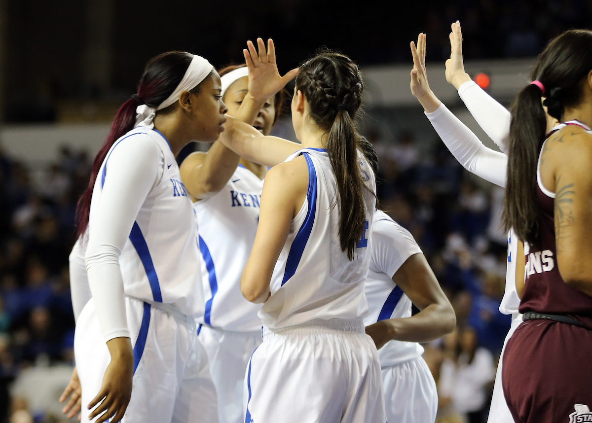 Maci Morris

The University of Kentucky women's basketball team falls to Mississippi State on Senior Day on Sunday, February 25, 2018 at the Memorial Coliseum.

Photo by Britney Howard | UK Athletics