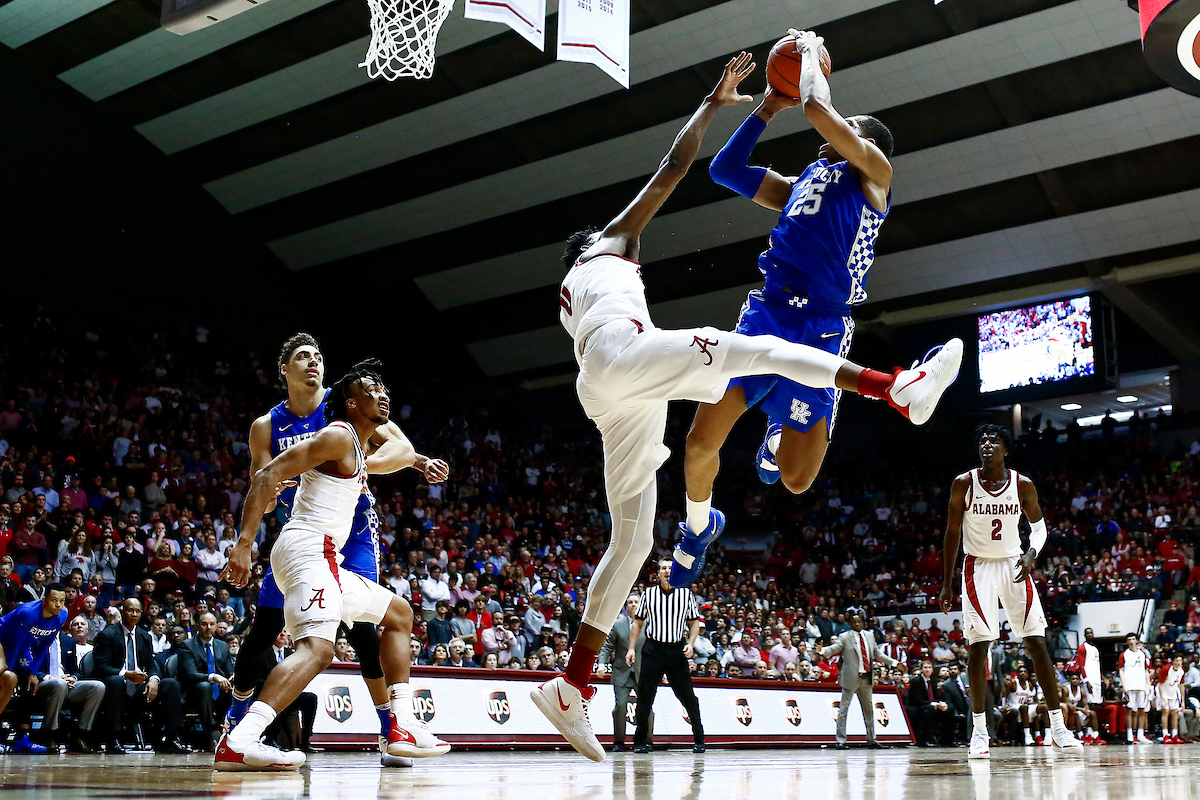 PJ Washington.

Kentucky falls to Alabama 77-75 on Saturday, January 5, 2019, at Coleman Coliseum in Tuscaloosa, AL.

Photo by Chet White | UK Athletics