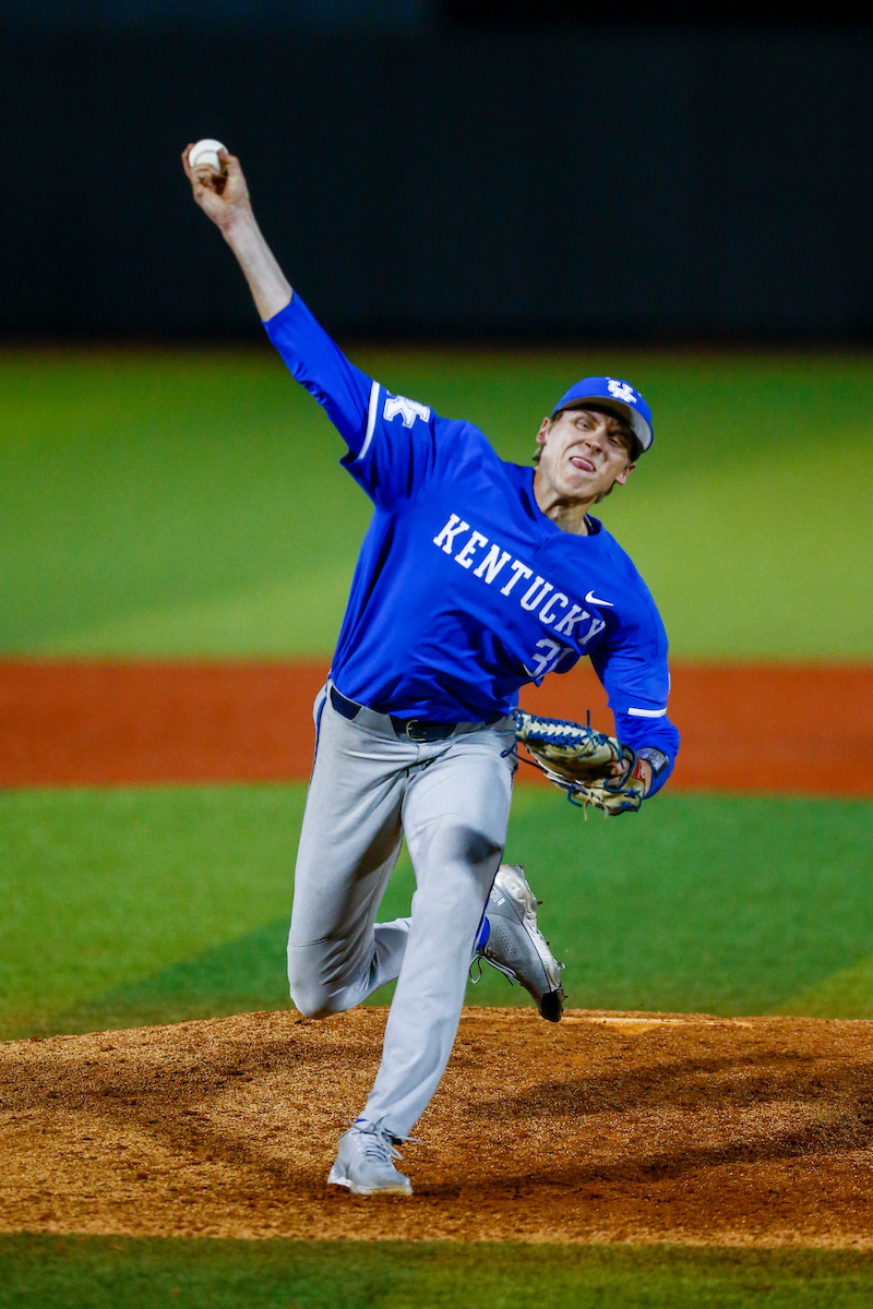 Alex Degen. 

Kentucky beats Louisville, 11-7. 

Photo By Barry Westerman | UK Athletics
