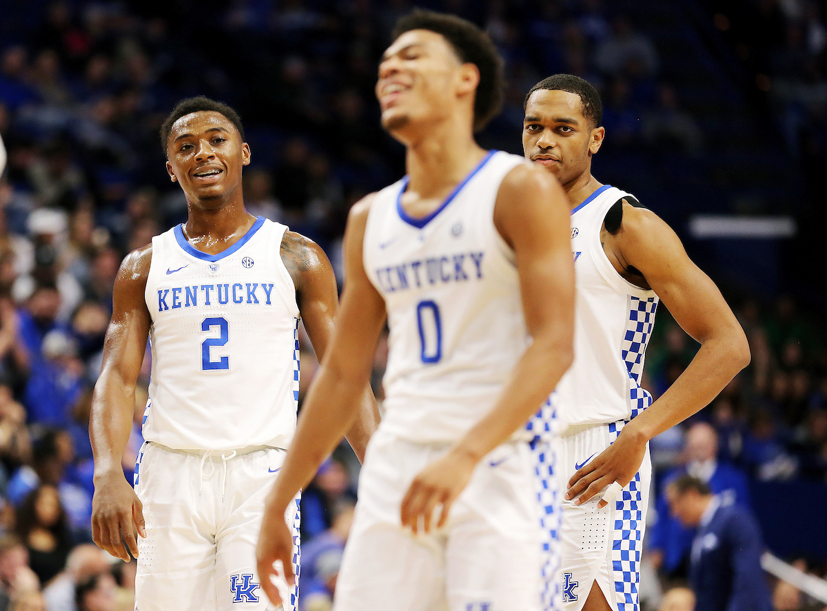 Aston Hagans


Men's Basketball beats North Dakota 96-58.

Photo by Britney Howard  | UK Athletics