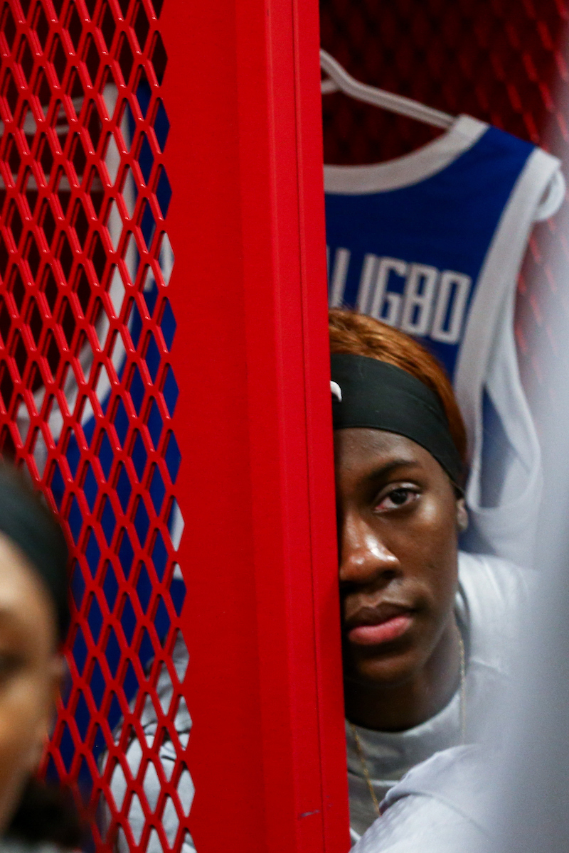 Rhyne Howard. 

Kentucky beat Ole Miss 94-52.

Photo by Eddie Justice | UK Athletics