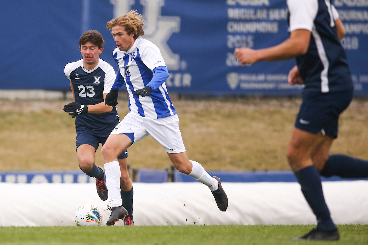 Clay Holstad.

Kentucky beats Xavier 2-1.

Photo by Grace Bradley | UK Athletics