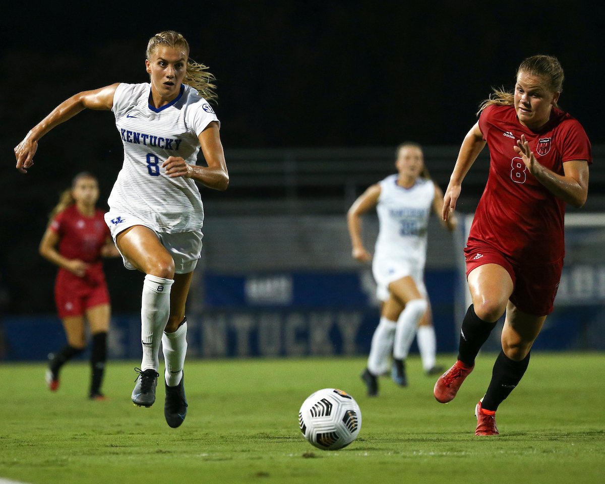 Hannah Richardson.

Kentucky beats Louisiana Lafayette 5-0.

Photo by Grace Bradley | UK Athletics
