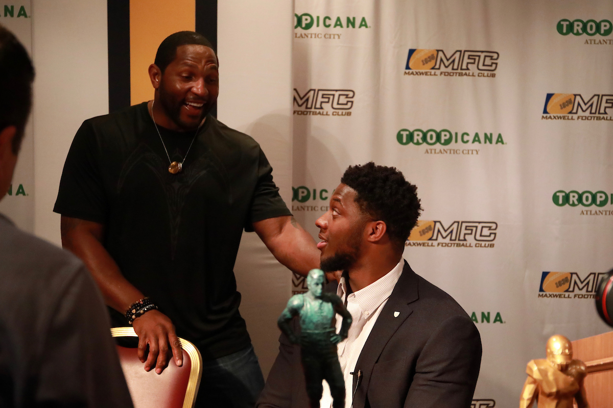 Josh Allen is honored as the 2018 Bednarik Award winner at the Maxwell Football Club Gala on Friday, March 7th, 2019.

Photo by Noah J. Richter | UK Athletics