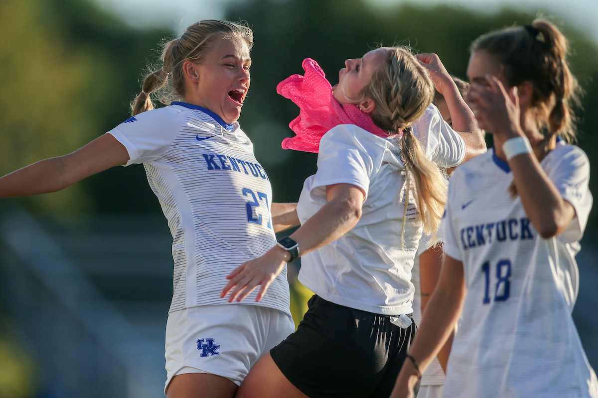 Marie Lynge Olesen.

Kentucky ties Dayton 0 - 0. 

Photo by Sarah Caputi | UK Athletics