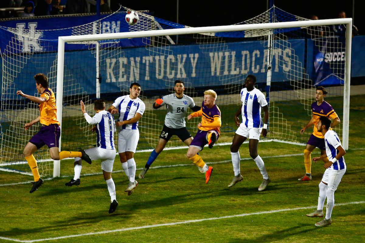 Team. 

Men's soccer beat Lipscomb 2-1

Photo by Eddie Justice | UK Athletics
