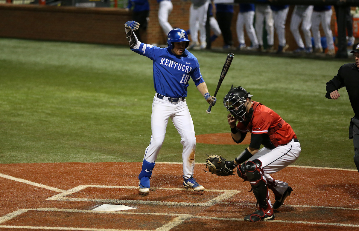 Luke Becker

The University of Kentucky baseball team defeats Western Kentucky University 4-3 on Tuesday, February 27th, 2018 at Cliff Hagan Stadium in Lexington, Ky.


Photo By Barry Westerman | UK Athletics