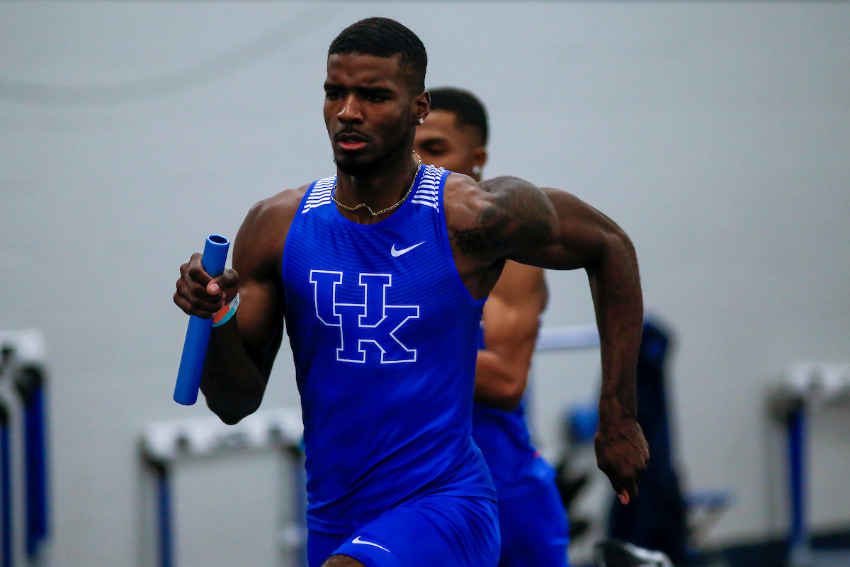 Dwight St. Hillaire.

Jim Green Invitational.

Photo by Sarah Caputi | UK Athletics