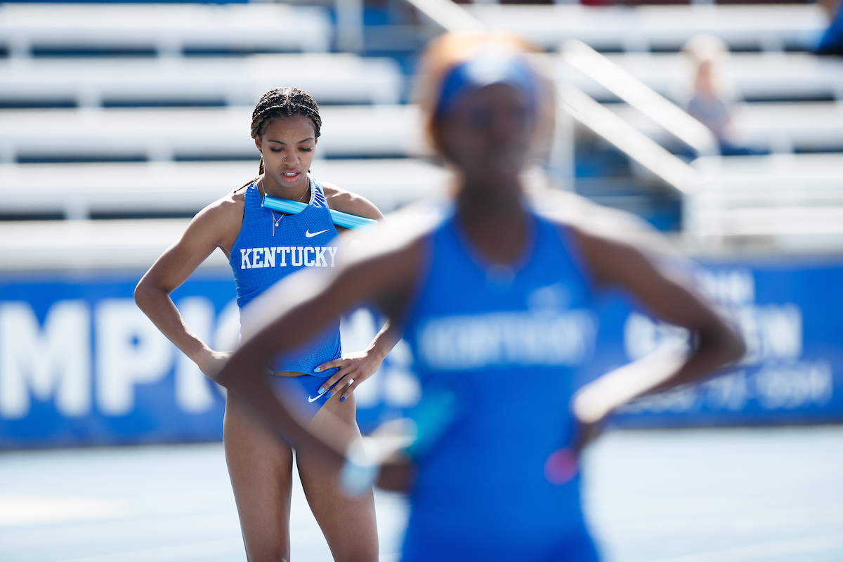 Karimah Davis.

Day two of the Kentucky Invitational.

Elliott Hess | UK Athletics