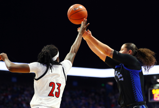 Sabrina Haines

Kentucky loses to Louisville 66-67. 

Photo by Britney Howard | Staff