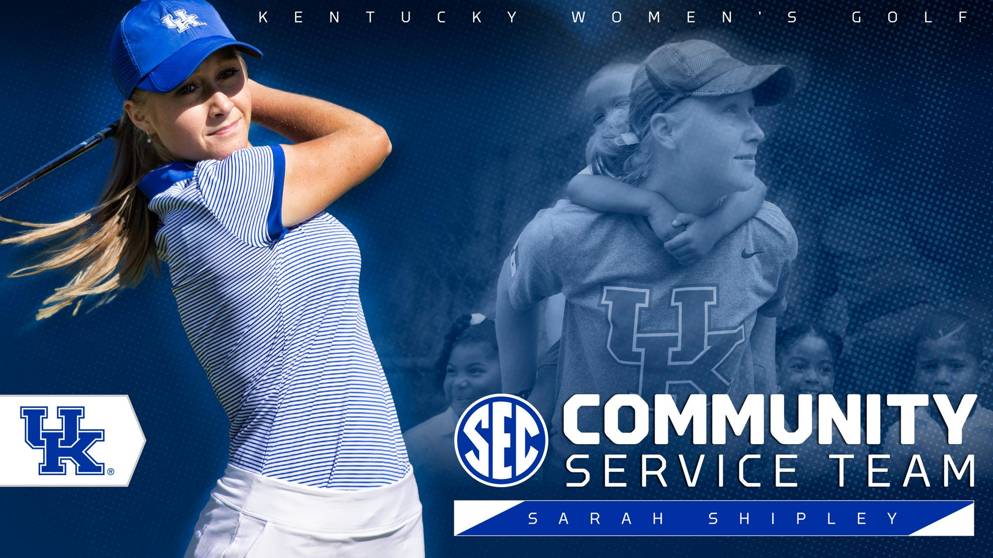 Shipley Tabbed to Women’s Golf SEC Community Service Team