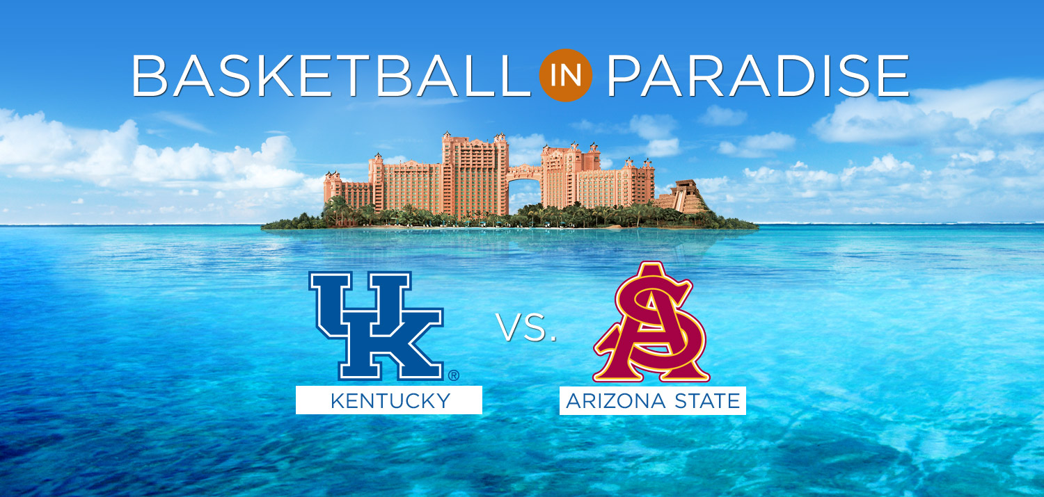 Ticket Packages Available for UK-Arizona State in The Bahamas