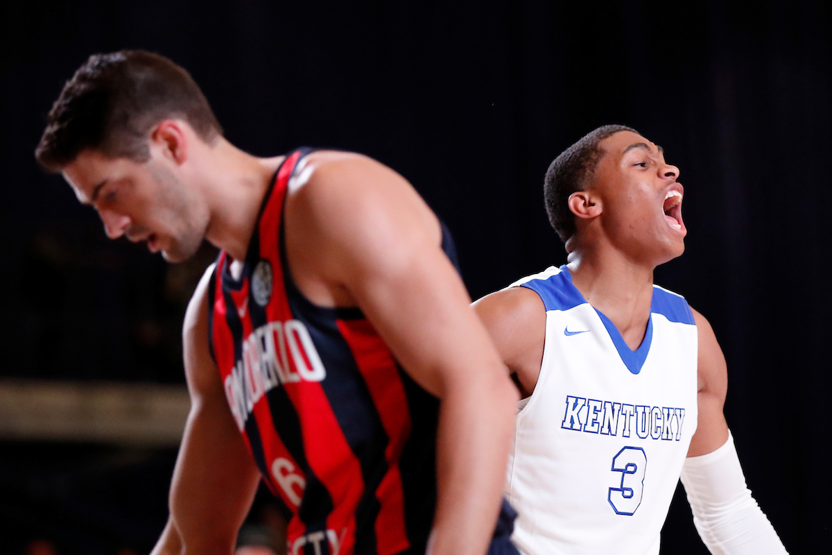 Keldon Johnson.

The University of Kentucky men's basketball team beat San Lorenzo de Almagro 91-68 at the Atlantis Imperial Arena in Paradise Island, Bahamas, on Thursday, August 9, 2018.

Photo by Chet White | UK Athletics
