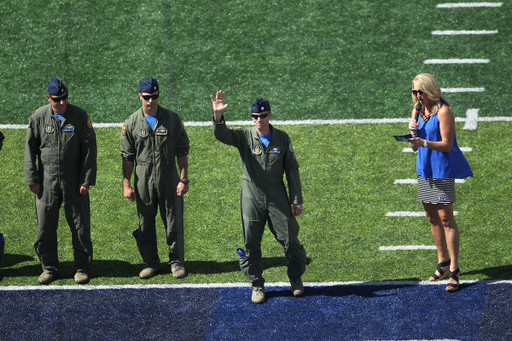 Heroes Day.

UK football beats Murray State 48-10.

Photo by Quinlan Ulysses Foster I UK Athletics