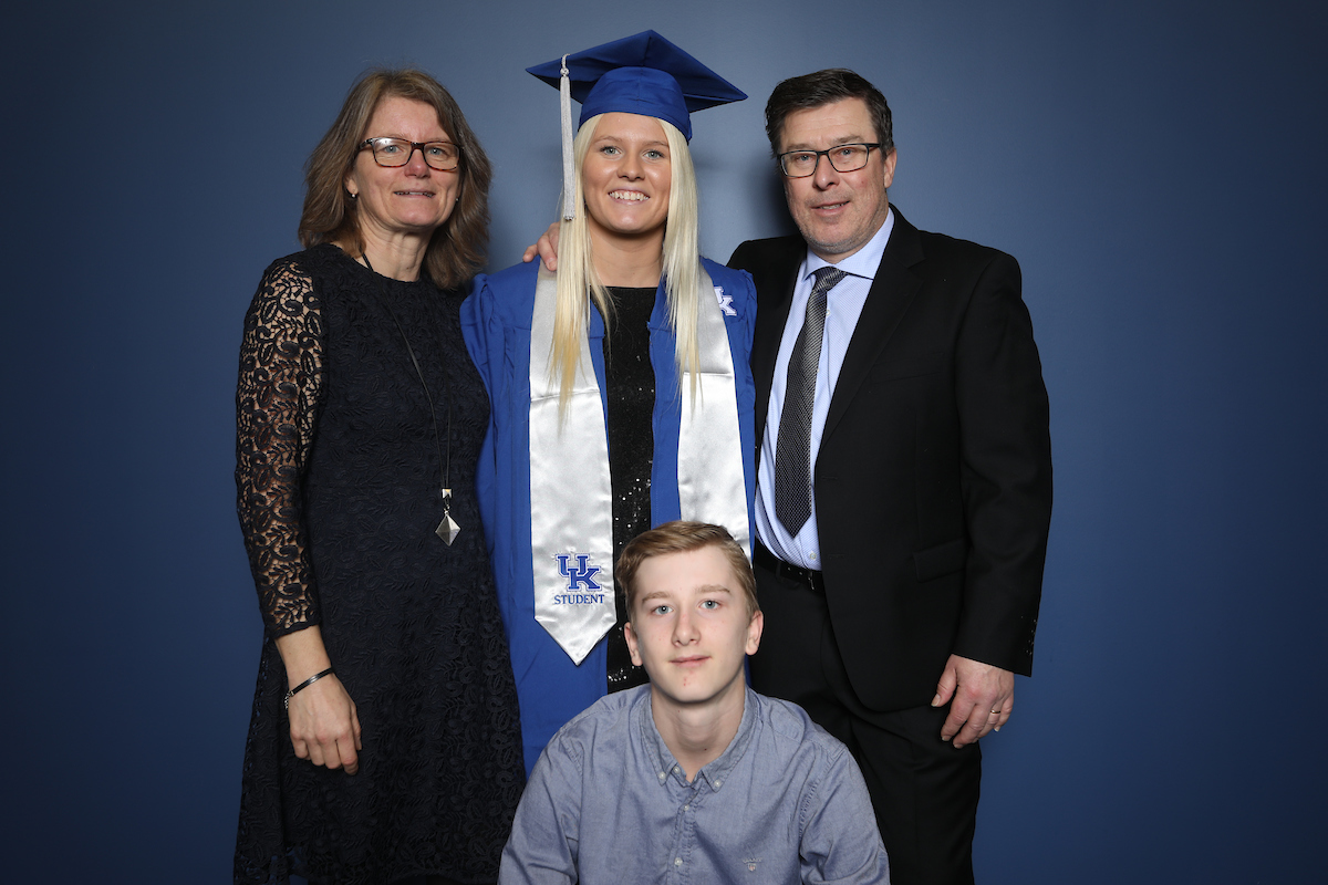 CATS Dec 2018 Graduation. 

Photo by Quinn Foster | UK Athletics