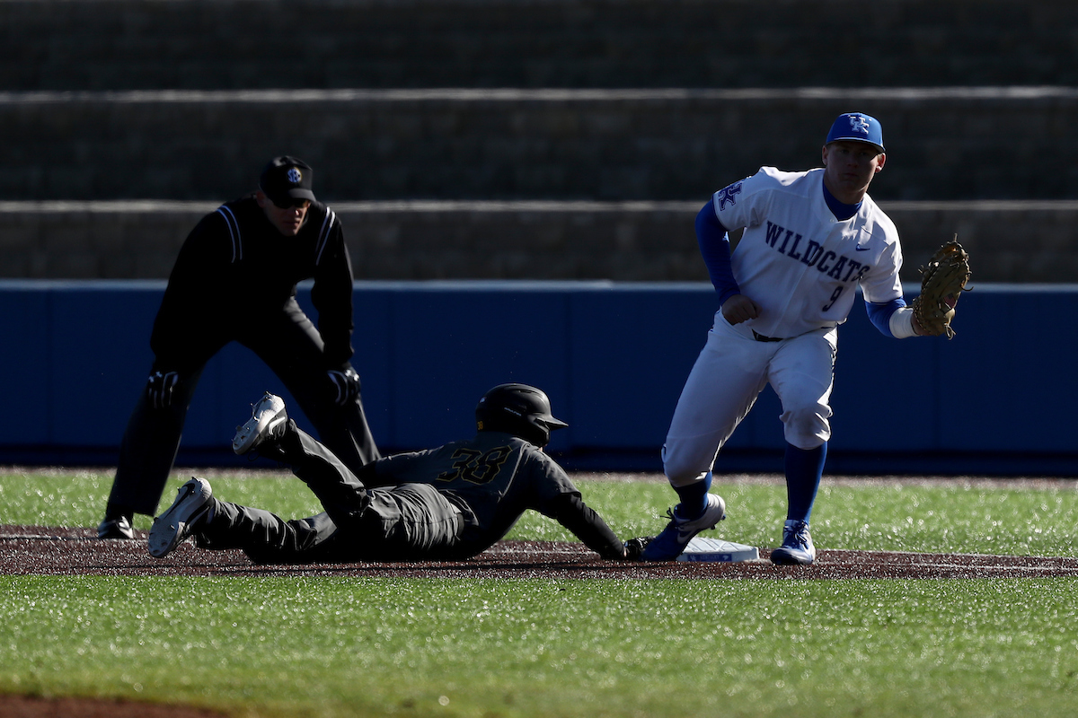 Breydon Daniel. 

Kentucky beat Appalachian State 21-4.  


Photo by Isaac Janssen | UK Athletics