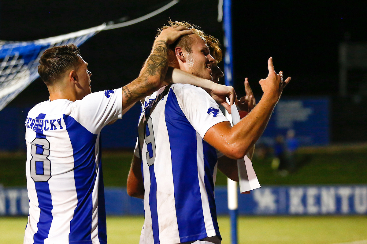 Marcel Meinzer, Eythor Bjorgolfsson.

Kentucky beats Notre Dame 1-0.

Photo by Grace Bradley | UK Athletics