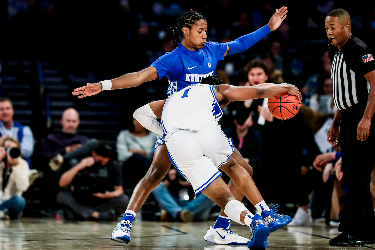 TyTy Washington Jr.

Kentucky loses to Duke 79-71 in the Champions Classic at Madison Square Garden in New York City on Tuesday, November 9, 2021.

Photos by Chet White | UK Athletics