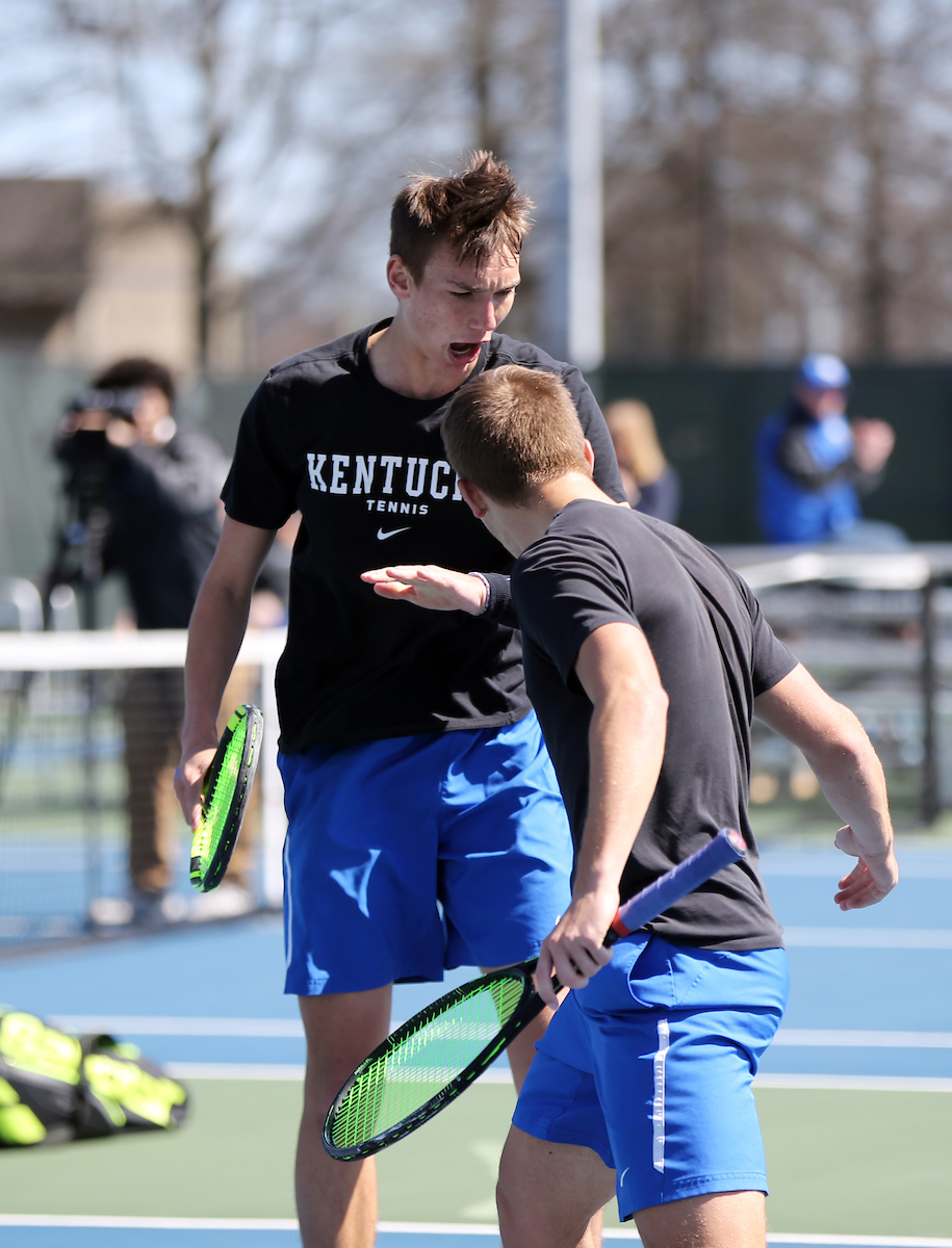 Cesar Bourgois
The University of Kentucky men's tennis team faces South Carolina on Sunday, March 18, 2018 at The Boone Tennis Center. 

Photo by Britney Howard | UK Athletics