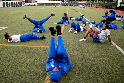 Team.

Shake out.

NCAA Track and Field Outdoor Championships.

Photo by Chet White | UK Athletics
