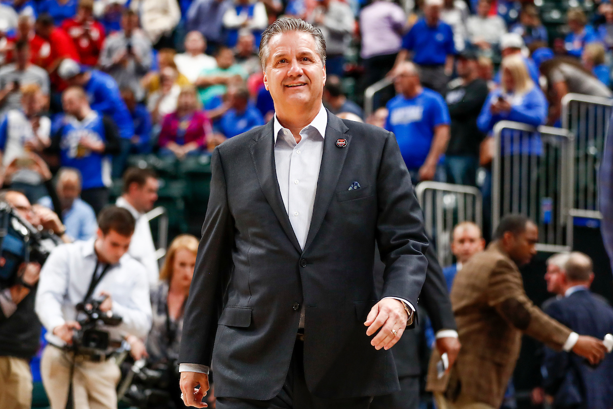 John Calipari.

Men's basketball falls to Duke 118-84.

Photo by Chet White | UK Athletics
