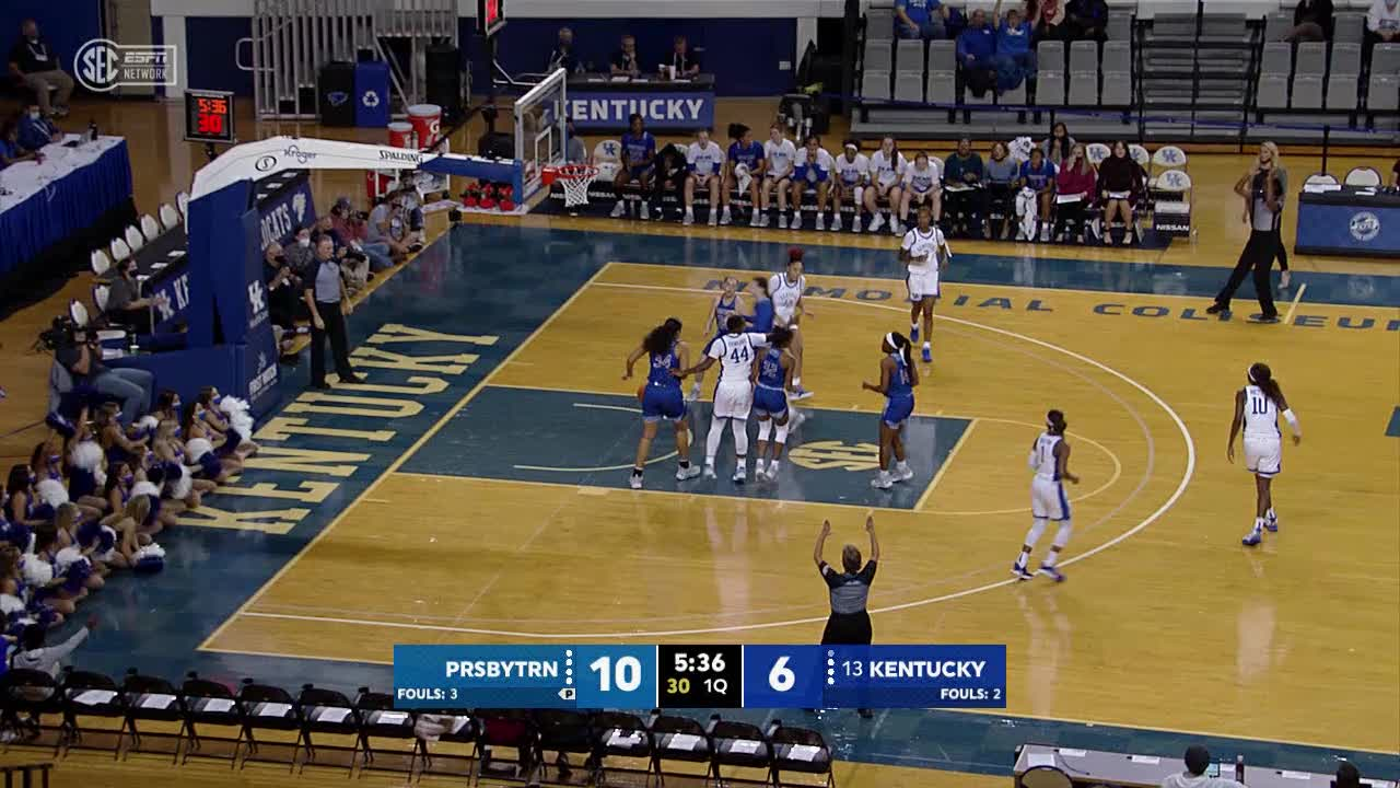 WBB: Kentucky 81, Presbyterian 53