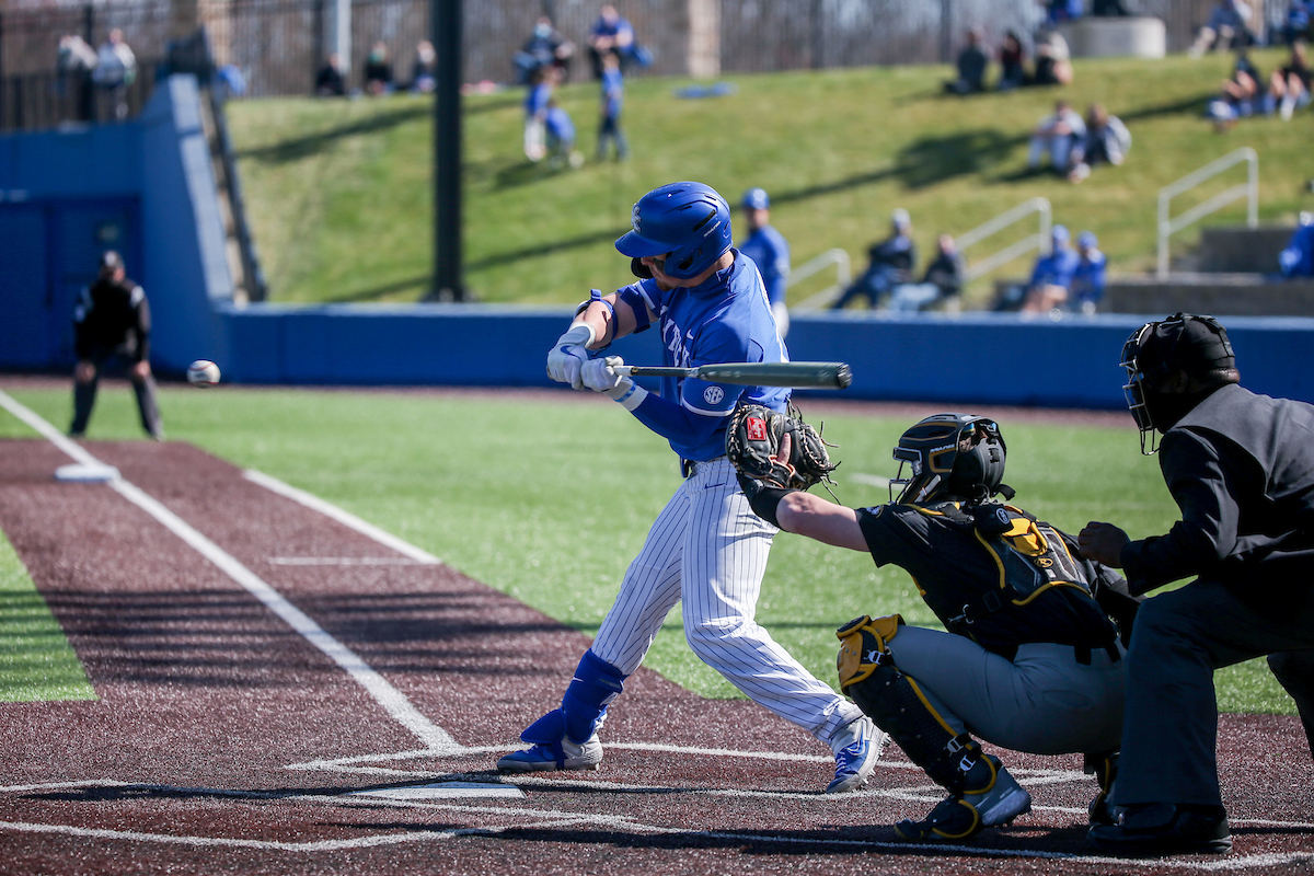Chase Estep.

Kentucky beats Mizzou 5 - 4.

Photo by Sarah Caputi | UK Athletics
