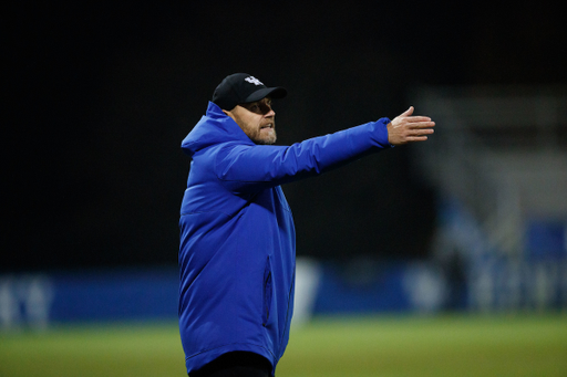 COACH JOHAN CEDERGREN.

Kentucky beats Santa Clara 2-0. 

Photo by Elliott Hess | UK Athletics