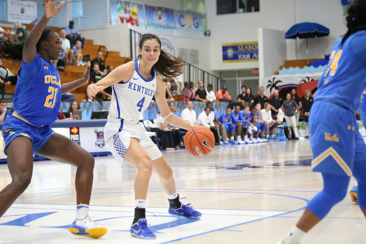 Game Two - Kentucky vs. UCLA

The women's basketball team travels to Saint Thomas to compete in the 2018 Paradise Jam Tournament from November 22nd-24th at the University of the Virgin Islands.

Photos by Noah J. Richter | UK Athletics