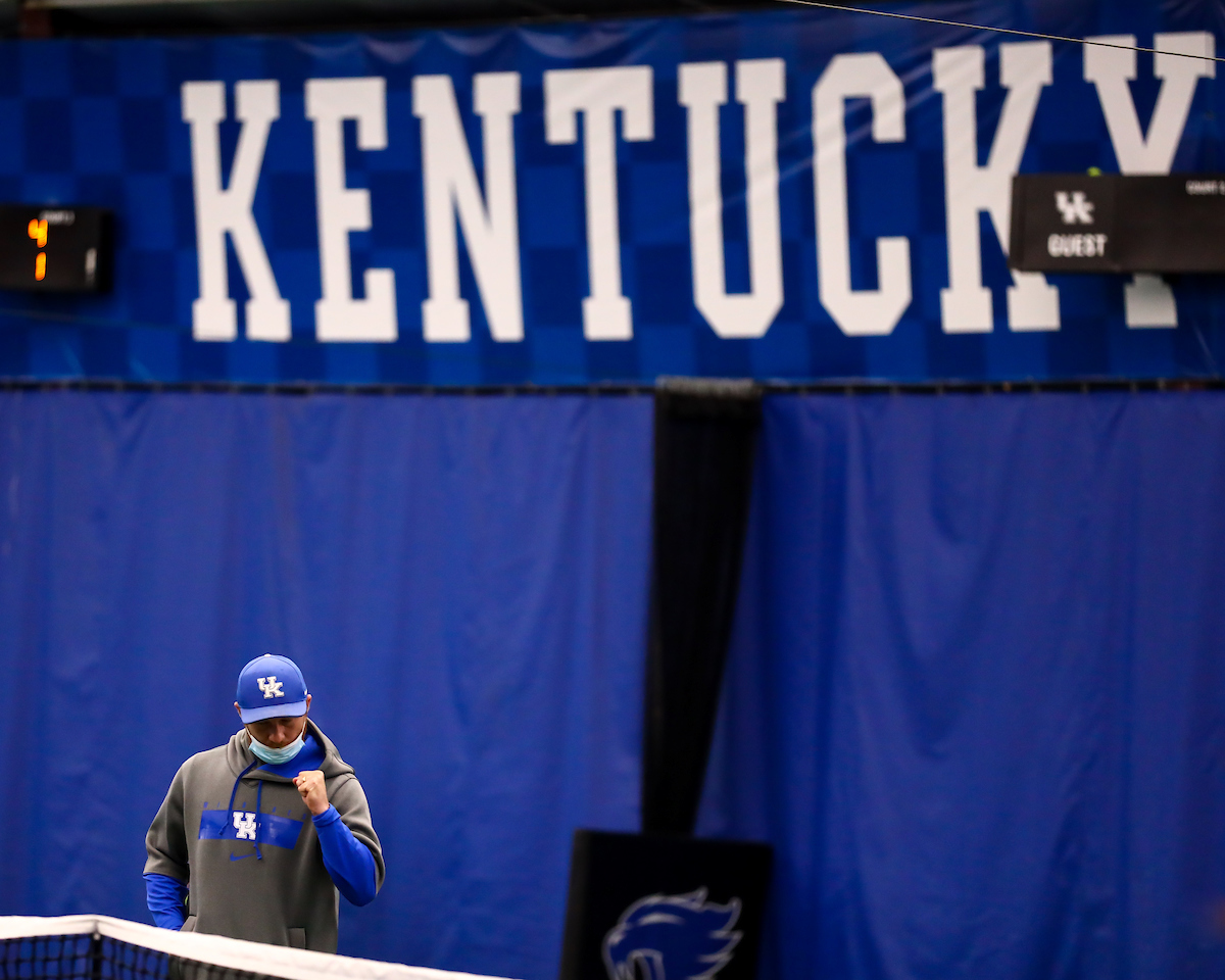 Cedric Kauffmann. 

Kentucky beat Bellarmine 7-0.

Photo by Eddie Justice | UK Athletics